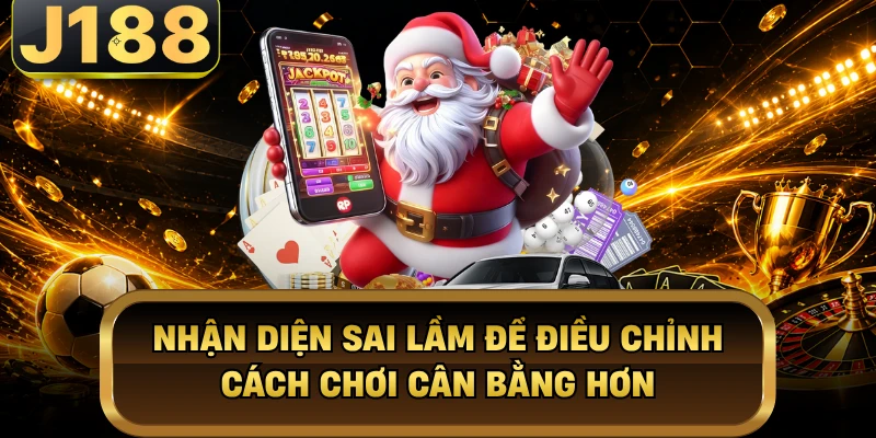 Chơi Có Trách Nhiệm - Cách Giải Trí An Toàn Bền Vững Ở J188 Nhận diện sai lầm để điều chỉnh cách chơi cân bằng hơn