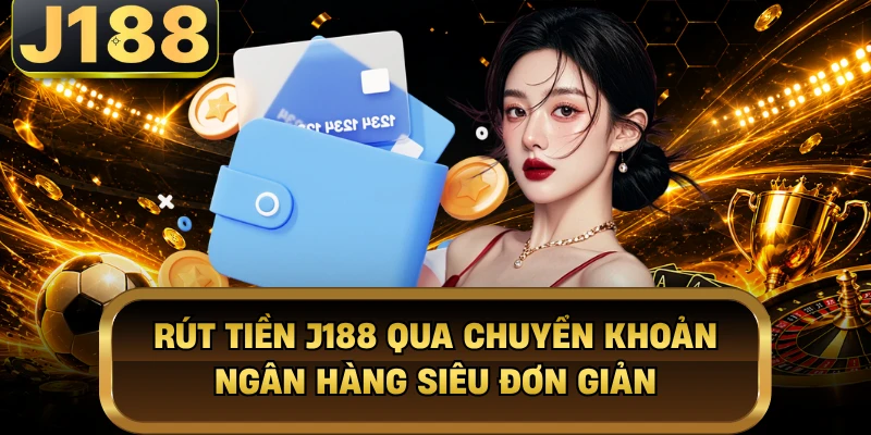 Rút Tiền J188 - 3 Phương Thức Được Hỗ Trợ Nhanh Chóng Nhất Rút tiền J188 qua chuyển khoản ngân hàng siêu đơn giản
