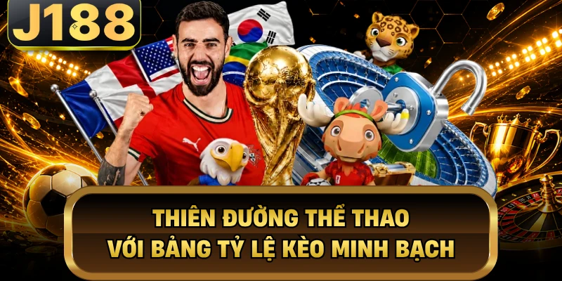 Thiên đường thể thao với bảng tỷ lệ kèo minh bạch